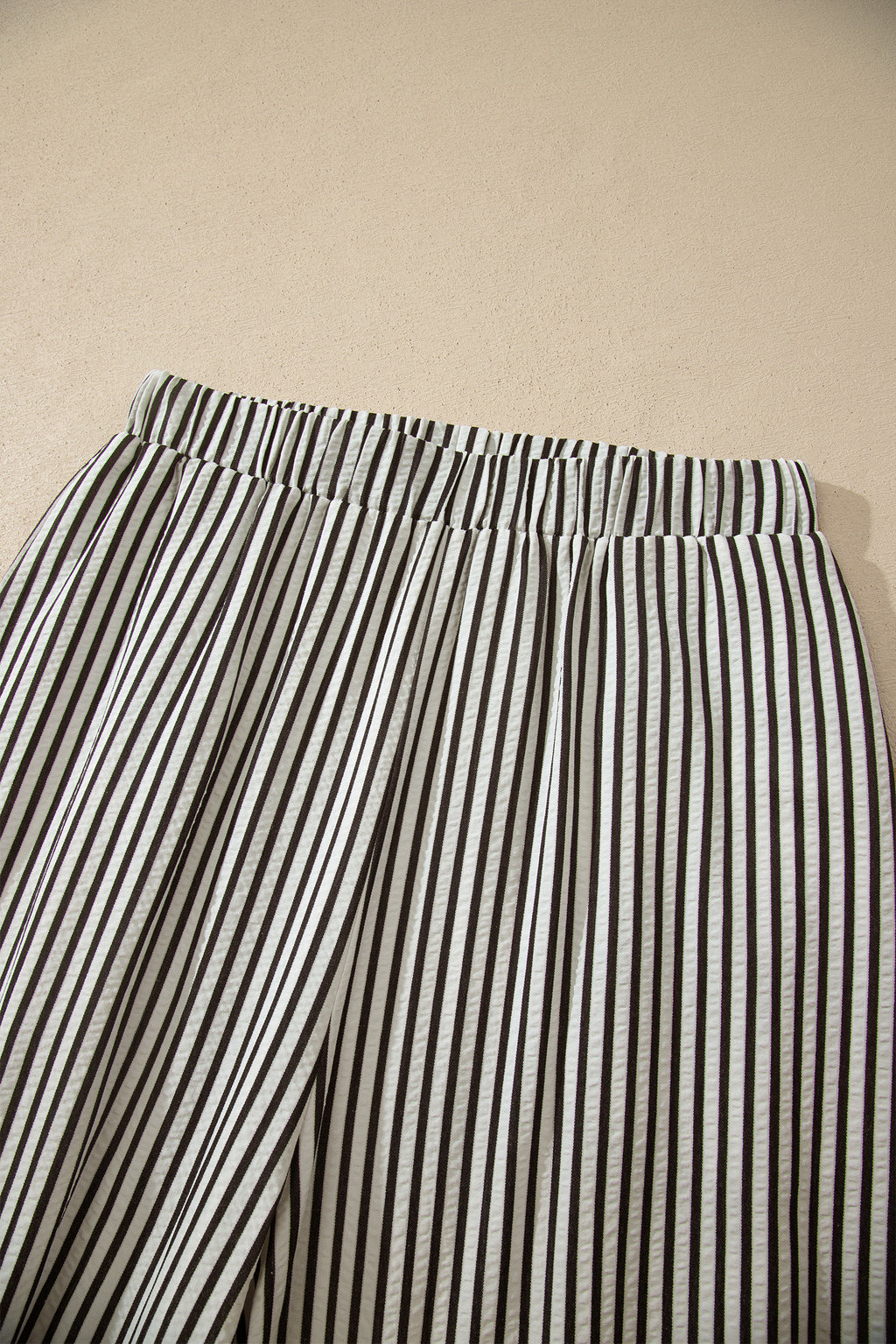 Elastic Waist Ultra Wide Leg Pants
