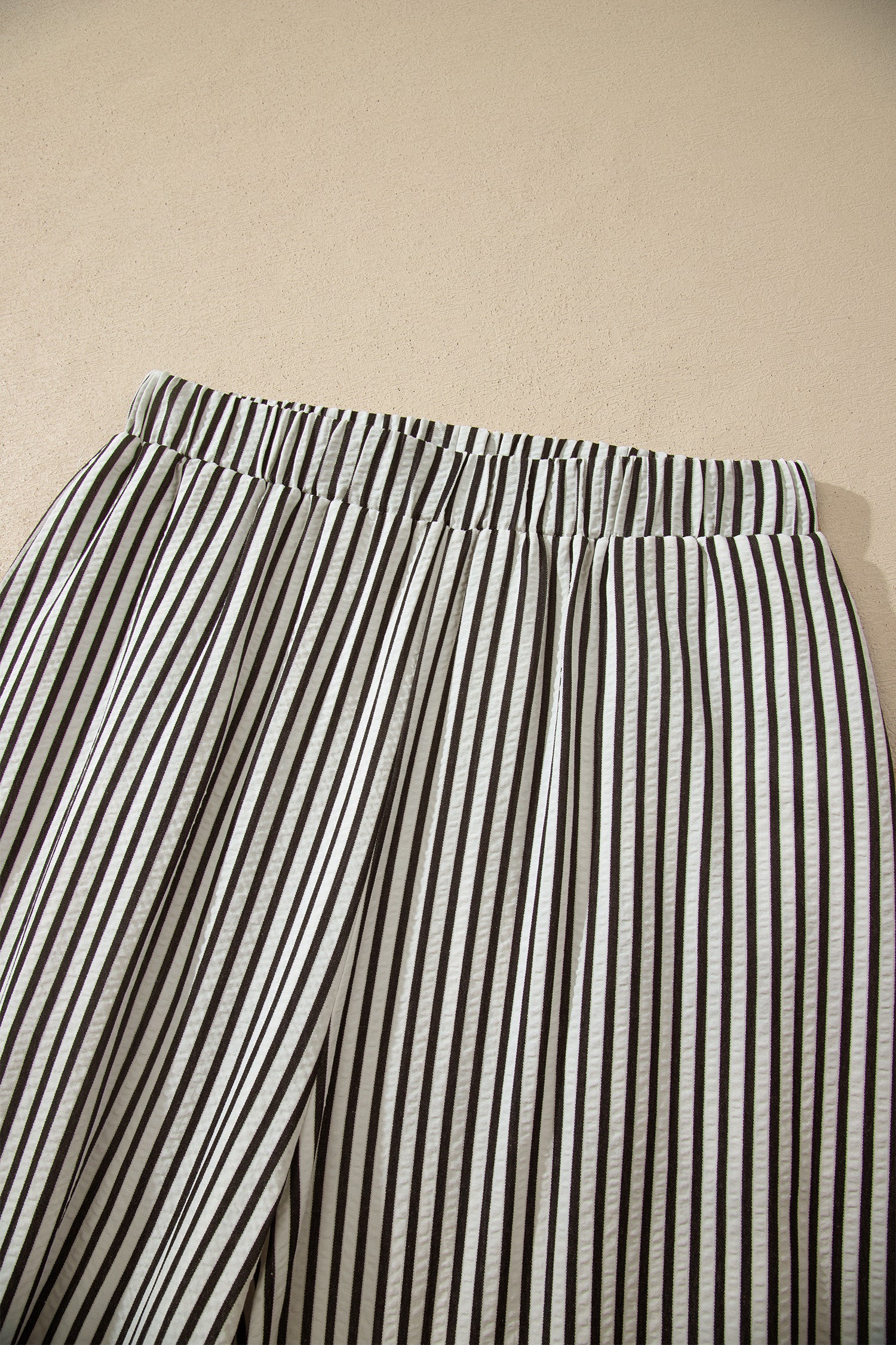 Elastic Waist Ultra Wide Leg Pants