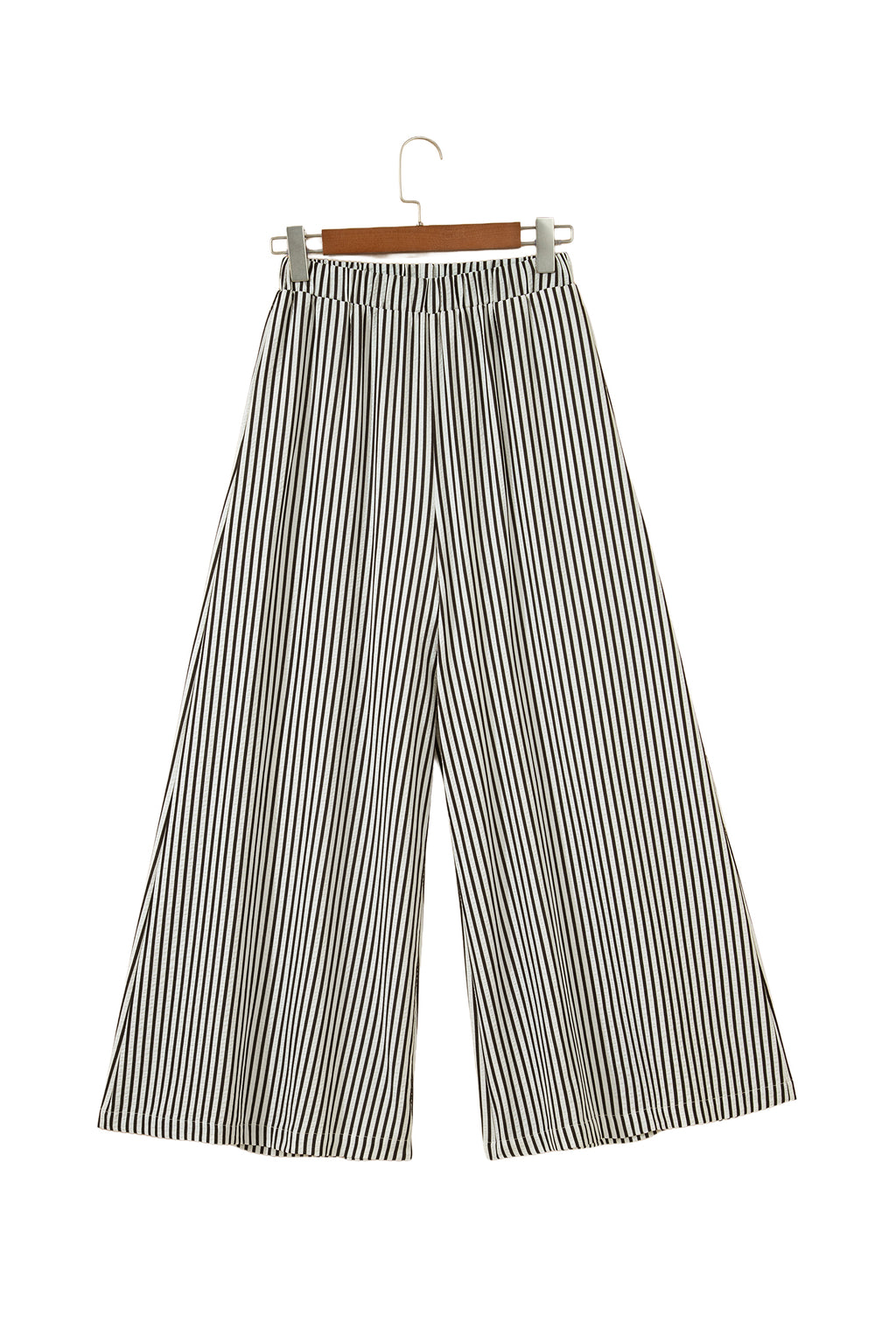 Elastic Waist Ultra Wide Leg Pants