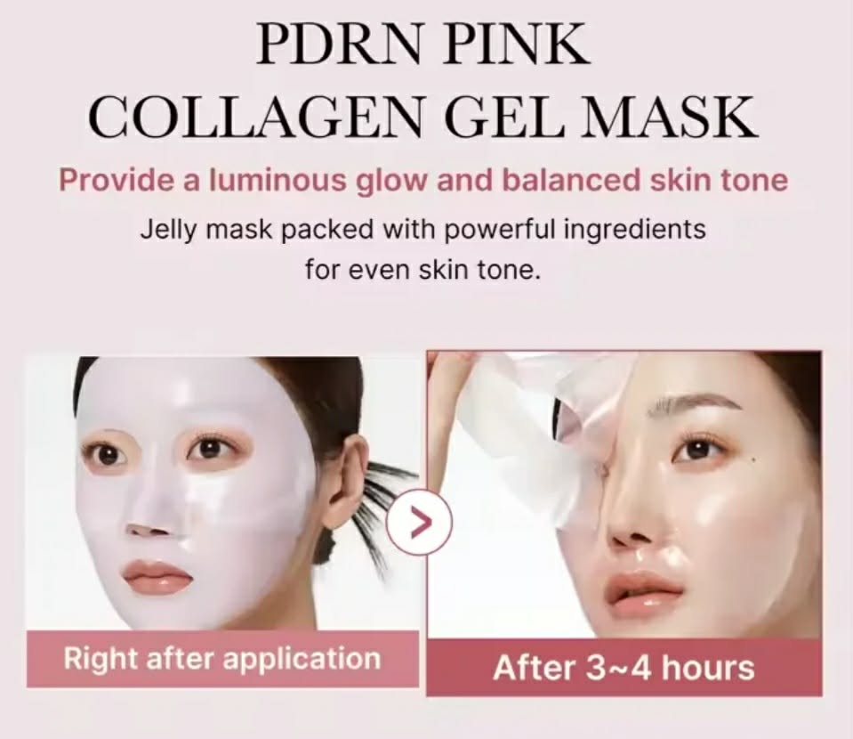 PDRN BIO-COLLAGEN PINK GEL MASK