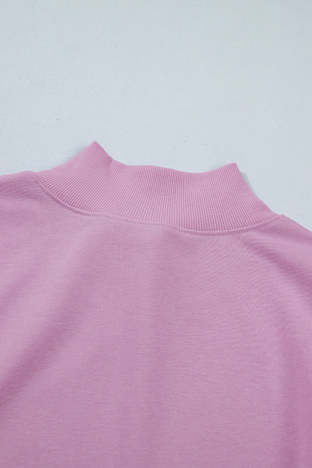 White Solid Color High Neck Cap Sleeve Loose Top