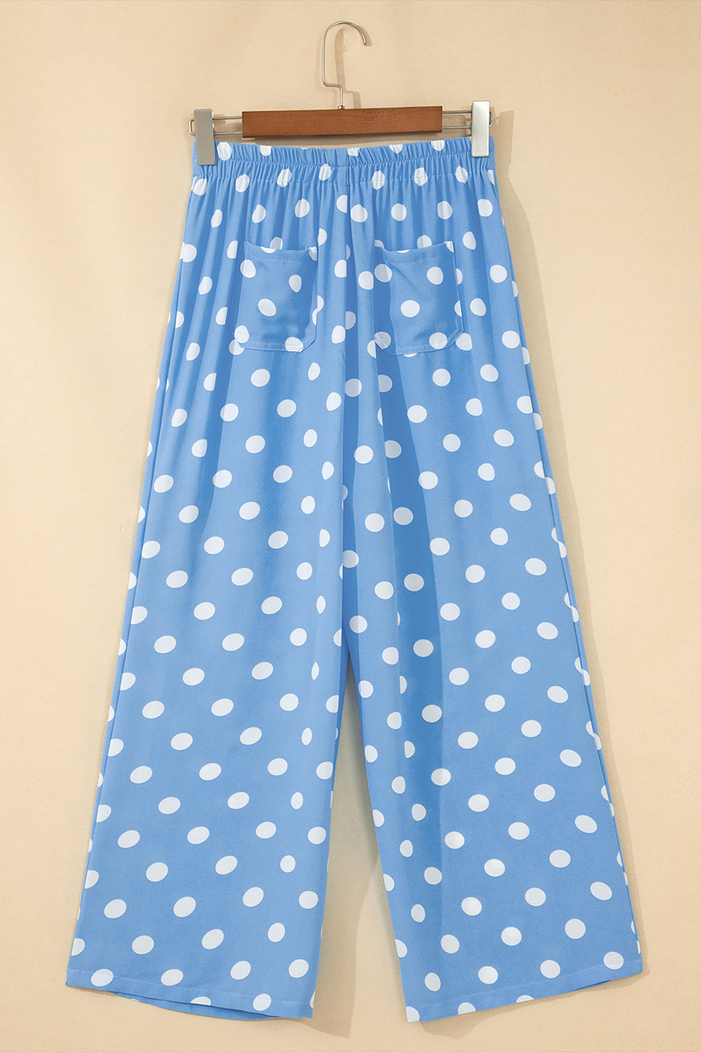 Pocket Mid-rise Straight Leg Pants