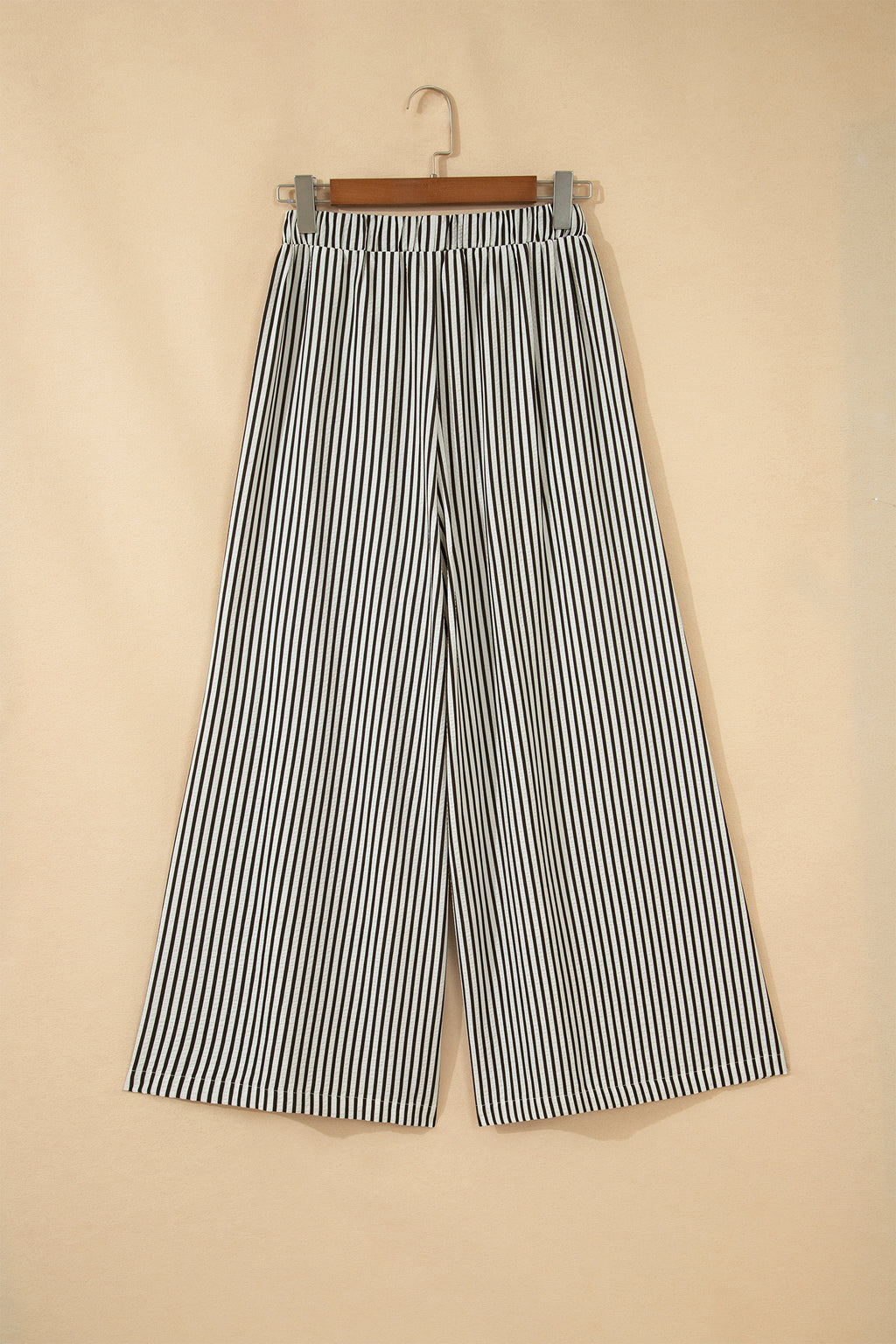 Elastic Waist Ultra Wide Leg Pants