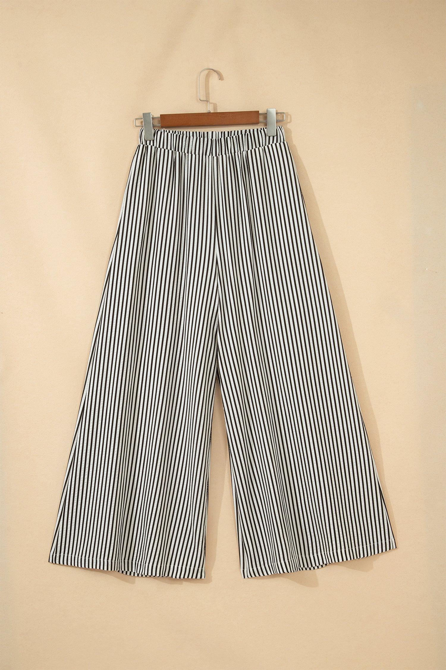 Elastic Waist Ultra Wide Leg Pants